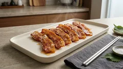 薄力粉をひとまぶし—オーブンでカリッと焼くベーコンの作り方