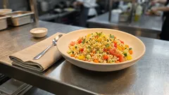 火を使う時間はほぼ5分：レモン香るブルグルサラダが主食にもなる便利さ