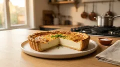 キッシュが固くならない基本比率：卵1に対して牛乳（生クリーム）2の覚え方