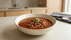 大豆ミートで軽やかに—トマトの旨みが決まるトマトキーマカレー