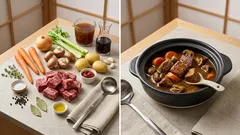 鍋で下ごしらえ→オーブンで放置:ムラなく柔らかいビーフシチューの作り方