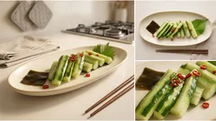 袋で完結、洗い物ほぼゼロ：パリッとみずみずしい「きゅうり一本漬け」