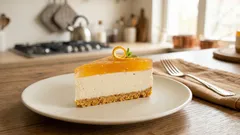 豆腐×ココナッツで濃厚に:焼かずに固めるヴィーガン・レアチーズケーキ