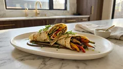 もちもちで破れにくい：米粉×片栗粉の「野菜巻き」食事クレープの作り方