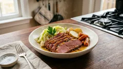 鍋でしっとり仕上げるコーンドビーフ&キャベツ—野菜の入れどきを解説