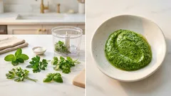 ドレッシングいらず：ハーブと塩だけで作る「ハーブソルトペースト」作り置きレシピ