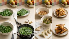 揚げずにパリッと。シュウマイの皮で作る「納豆とニラのサモサ」簡単おつまみ