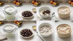 豆乳ヨーグルトを一晩水切りするだけ:濃厚ソイクリームチーズ(プルーン入り)