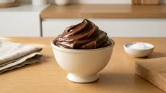 材料2つで濃厚リッチ:チョコ×練乳の簡単フロスティング(レンジでOK)